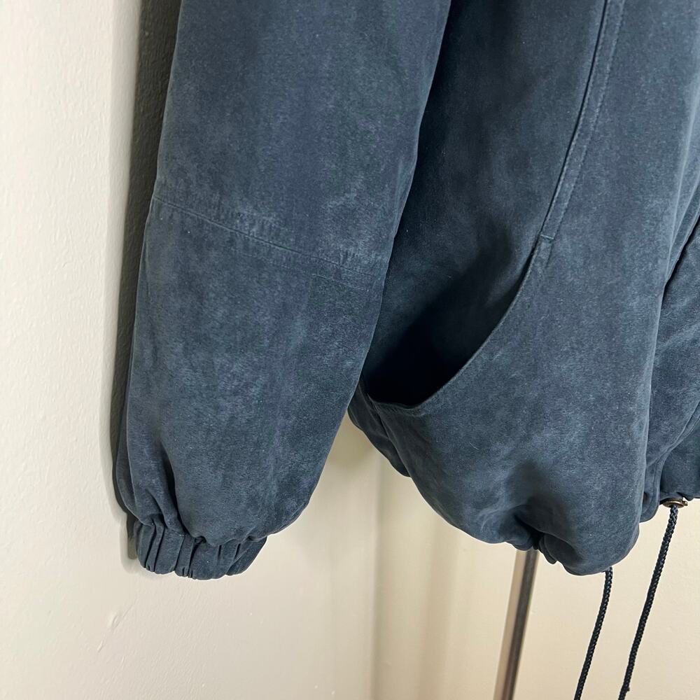 Bromley Sport Thermolite Coat Medium Womens Blue Insulated Full Zip Outdoor Snap - Picture 5 of 11